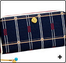 PREMICO x Touken Ranbu -ONLINE- Izuminokami Kanesada Japanese Textile Long Wallet Collaboration Limited Edition