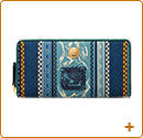 Monster Hunter x Zinogre Nishijin-ori Long Wallet & Leather Mini Wallet Set