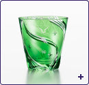 Code Geass: Lelouch of the Rebellion x Suzaku Edo Kiriko Glass