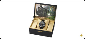Seiko x D51 Steam Locomotive Collaboration Watch