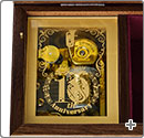 Sound! Euphonium 10th Anniversary Gold Prize Music Box - Pure Gold Kanazawa Leaf Finish