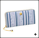 Touken Ranbu ONLINE x Japanese Textile Yagen Toshiro Long Wallet - PREMICO Collaboration Limited Edition