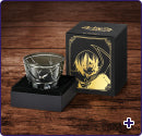 Code Geass: Lelouch of the Rebellion x Suzaku Edo Kiriko Glass