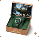 Seiko x Fukui Prefectural Dinosaur Museum Triceratops Model Collaboration Watch
