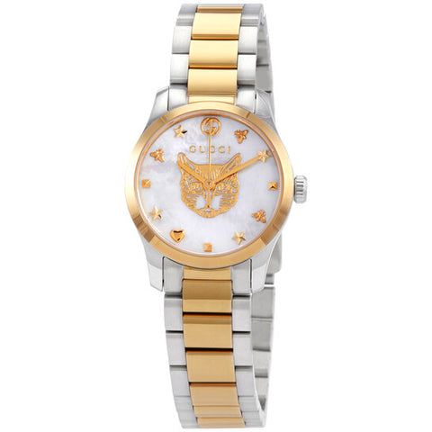 GUCCI YA1265012 GUCCI G-Timeless 2-Year Warranty White Watch - Luxury Timepiece [Parallel Import]