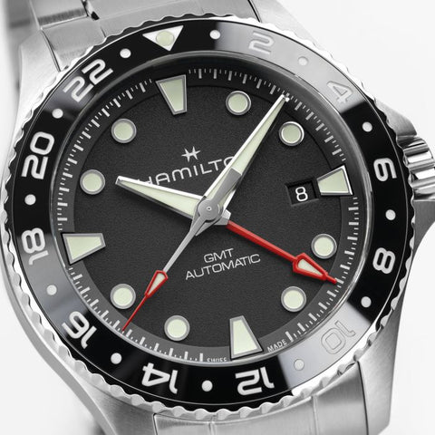 Hamilton H82555130 Automatic Movement Stainless Steel Case Sapphire Crystal Water Resistant 100m