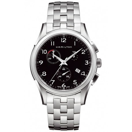 HAMILTON H38612133 Watch - HAMILTON Jazzmaster Thinline Chrono - Stylish Men's Watch with Chronograph Functionality