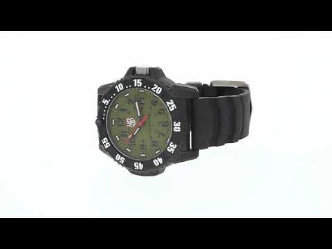 LUMINOX 3813 Watch - Luminox Carbon Seal OD QT Rubber Watch - Durable, Water-Resistant, and Stylish Design
