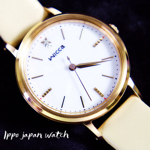 CITIZEN KP5-166-10 Watch - Women's Wicca Solar Tech Watch with 30mm Case, Calf Band, Pink Gold (Image 4)