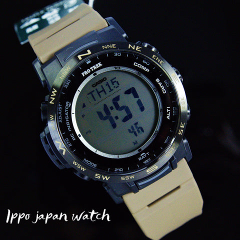 Casio Men's PRO TREK PRW-35 Luminous LCD with Digital PL Band PRW-35LD-5JF