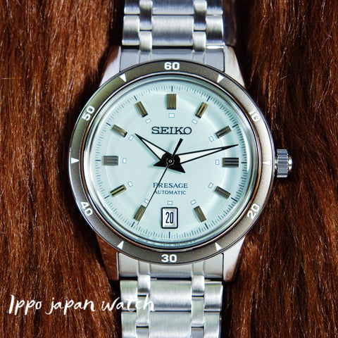 Seiko Presage analog Mechanical automatic Style60's metal watch SARY265/SRPL71 2025.5 release