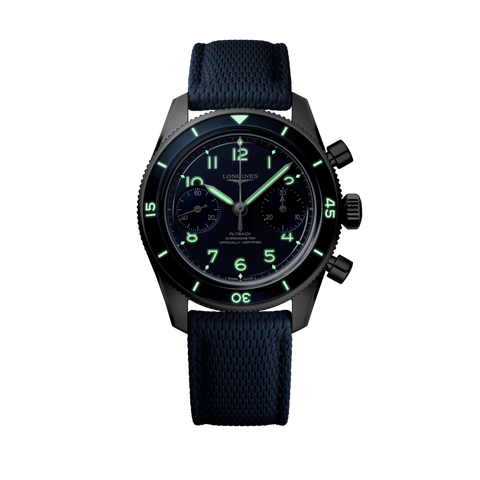 LONGINES Spirit Pilot Flyback L3.721.4.93.9 Manual-Winding 39.5mm Men's Watch