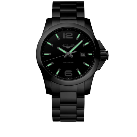 LONGINES Conquest L3.760.4.56.6 Quartz 43mm Unisex Watch