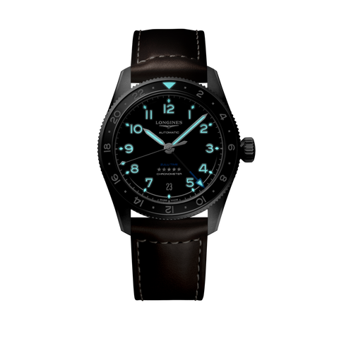 LONGINES Spirit Zulu Time L3.802.4.53.2 Automatic 39mm Unisex Watch