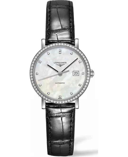 LONGINES L4.378.9.11.4 Watch - Elegant Longines Watch with 5-Year Warranty | Swiss Made Luxury Timepiece