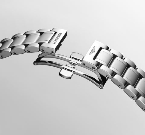 LONGINES L2.673.4.71.6 Elegant Automatic Swiss Movement Stainless Steel Case Sapphire Crystal Water Resistant