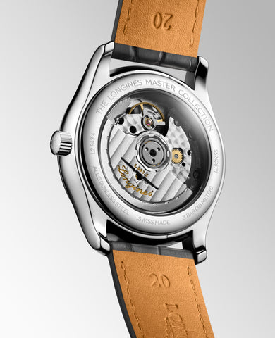 LONGINES L2.843.4.73.2 Elegant Automatic Movement Sapphire Crystal Water Resistant 30m Classic Design