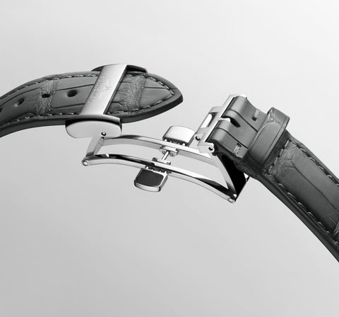 LONGINES L2.843.4.73.2 Elegant Automatic Movement Sapphire Crystal Water Resistant 30m Classic Design