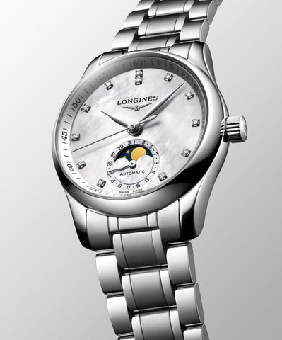 LONGINES L2.409.4.87.6 Automatic Movement Stainless Steel Water Resistant Elegant Design