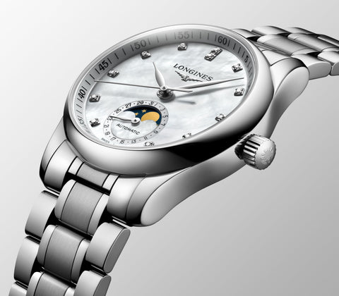 LONGINES L2.409.4.87.6 Automatic Movement Stainless Steel Water Resistant Elegant Design