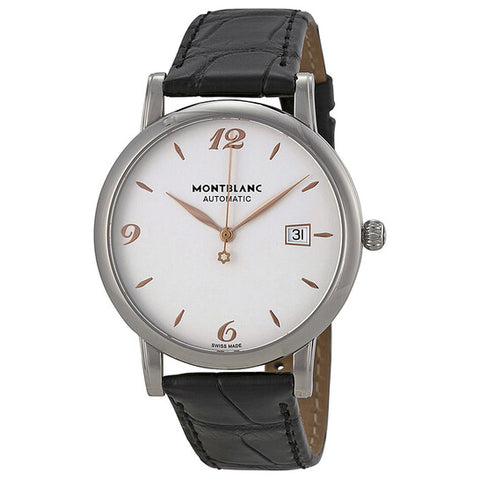 MONTBLANC 110717 Watch - Star Legacy Silver Watch with 2 Year Warranty Elegant Design Precision Craftsmanship