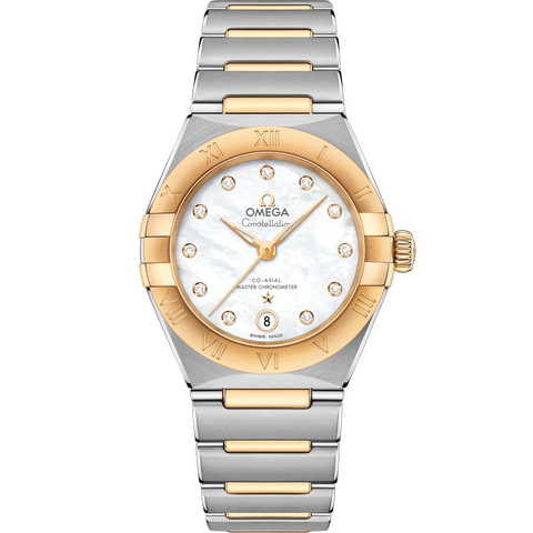 OMEGA 131.20.29.20.55.002 Elegant 18K Gold Case Swiss Automatic Movement Sapphire Crystal