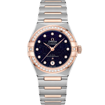 OMEGA 131.25.29.20.53.002 CONSTELLATION 29 mm, steel ‑ Sedna™ gold on steel ‑ Sedna™ g
