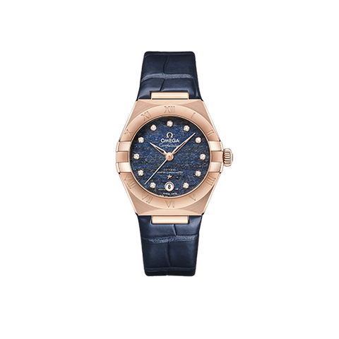 OMEGA 131.53.29.20.99.001 OMEGA Constellation 5-Year Warranty Blue Watch [Parallel Import] - Luxury Timepiece