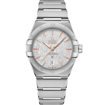 OMEGA 131.10.39.20.06.001 CONSTELLATION 39 mm, steel on steel