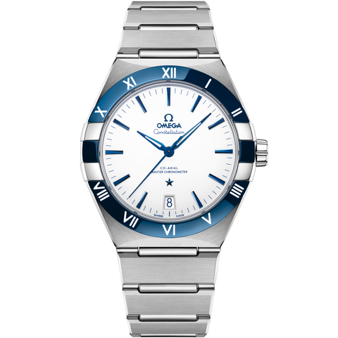 OMEGA 131.30.41.21.04.001 Elegant Stainless Steel Automatic Watch Swiss Movement Water Resistant