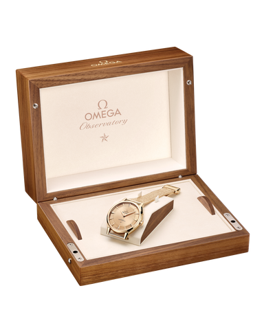 OMEGA 140.50.39.21.99.001 New Constellation Observatory 39.4 mm, Moonshine™ gold on Mo