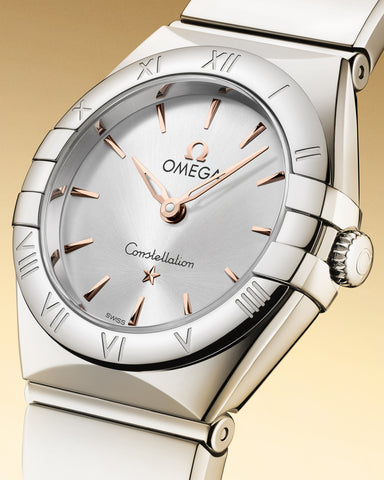 OMEGA 131.10.25.60.02.002 Elegant Design Swiss Automatic Movement 25mm Stainless Steel Case Water Resistant