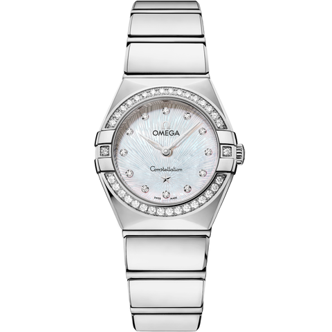OMEGA 131.15.25.60.55.002 Elegant Silver Dial Swiss Automatic Stainless Steel Bracelet Water Resistant