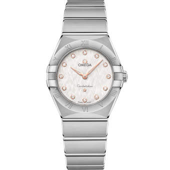 OMEGA 131.10.28.60.52.001 CONSTELLATION 28 mm, steel on steel