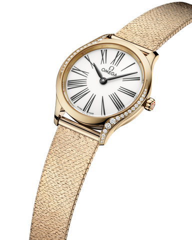OMEGA 428.55.26.60.04.001 DE VILLE MINI TRÉSOR 26 mm, Moonshine™ gold on Moonshine™ go