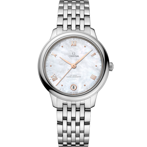OMEGA 434.10.34.20.05.001 Elegant Automatic Movement Stainless Steel Case Sapphire Crystal Water Resistant