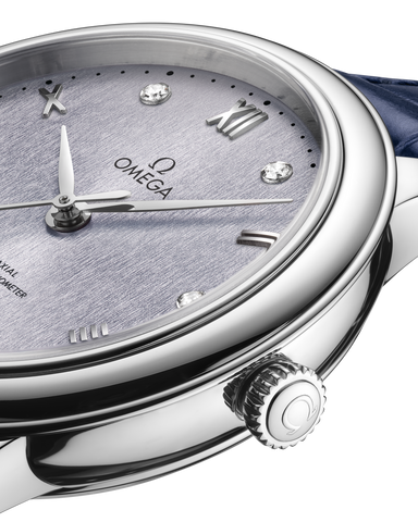 OMEGA 434.13.34.20.53.001 Automatic Movement Stainless Steel Case Sapphire Crystal Water Resistant