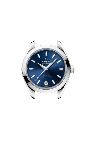 OMEGA 220.10.30.20.03.001 Classic Automatic Movement Stainless Steel Case Elegant Blue Dial