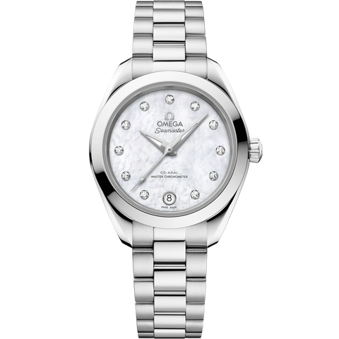 OMEGA 220.10.30.20.55.001 Elegant Stainless Steel Automatic Movement 30mm Diameter Water Resistant 100m Classic Design