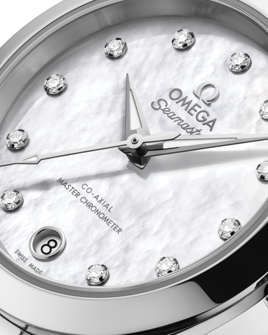 OMEGA 220.10.30.20.55.001 Elegant Stainless Steel Automatic Movement 30mm Diameter Water Resistant 100m Classic Design