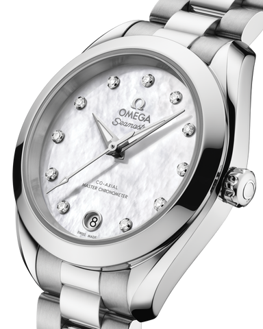 OMEGA 220.10.30.20.55.001 Elegant Stainless Steel Automatic Movement 30mm Diameter Water Resistant 100m Classic Design