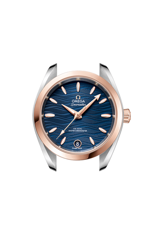 OMEGA 220.20.34.20.03.001 SEAMASTER AQUA TERRA 150M 34 mm, steel ‑ Sedna™ gold on stee