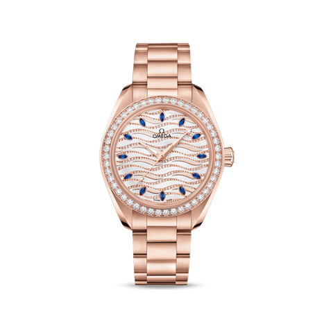 OMEGA 220.55.34.20.99.005 OMEGA Seamaster Aqua Terra 5-Year Warranty Index - Blue Sapphire [Parallel Import] - Luxury Men's Watch