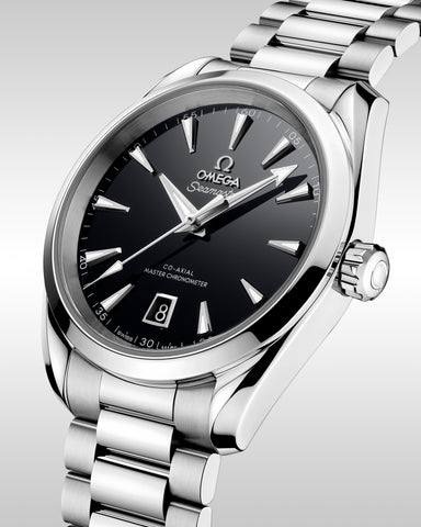 OMEGA 220.10.38.20.01.004 Elegant Stainless Steel Automatic Watch Swiss Movement Water Resistant
