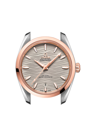 OMEGA 220.20.38.20.06.001 SEAMASTER AQUA TERRA 150M 38 mm, steel ‑ Sedna™ gold on stee