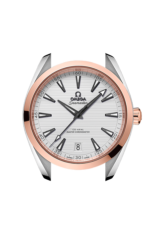 OMEGA 220.22.41.21.02.001 SEAMASTER AQUA TERRA 150M 41 mm, steel ‑ Sedna™ gold on rubb