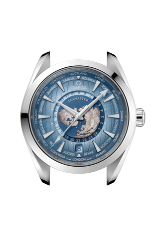 OMEGA 220.12.43.22.03.002 Summer Blue Seamaster Aqua Terra 150M 43 mm, steel on rubber