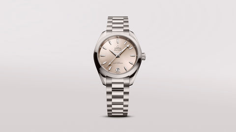 OMEGA 220.10.34.20.09.001 Seamaster Aqua Terra Shades 34 mm, steel on steel