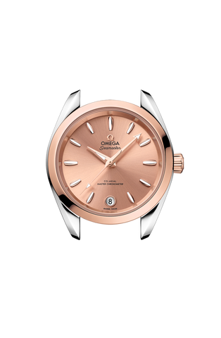 OMEGA 220.20.34.20.10.001 SEAMASTER AQUA TERRA SHADES 34 mm, steel ‑ Sedna™ gold on st