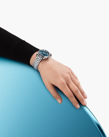 OMEGA 220.10.38.20.03.003 Seamaster Aqua Terra Automatic 38mm Stainless Steel Blue Dial Swiss Made